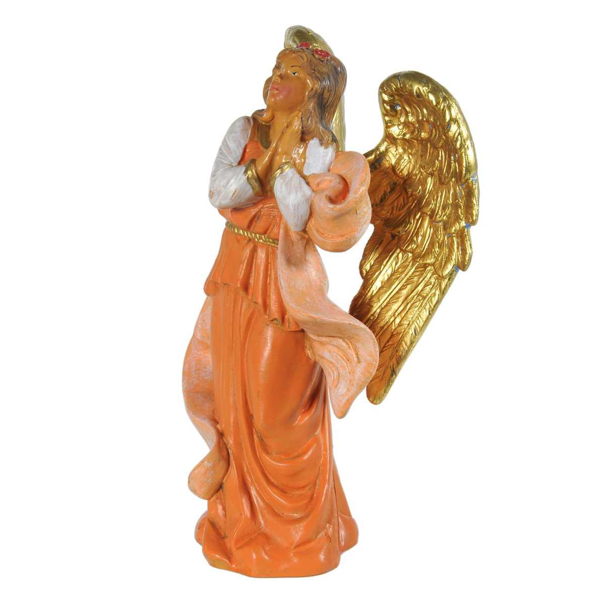 Statua cm.12 Angelo con Mani Giunte cm.9x4xH12,5 | Fontanini