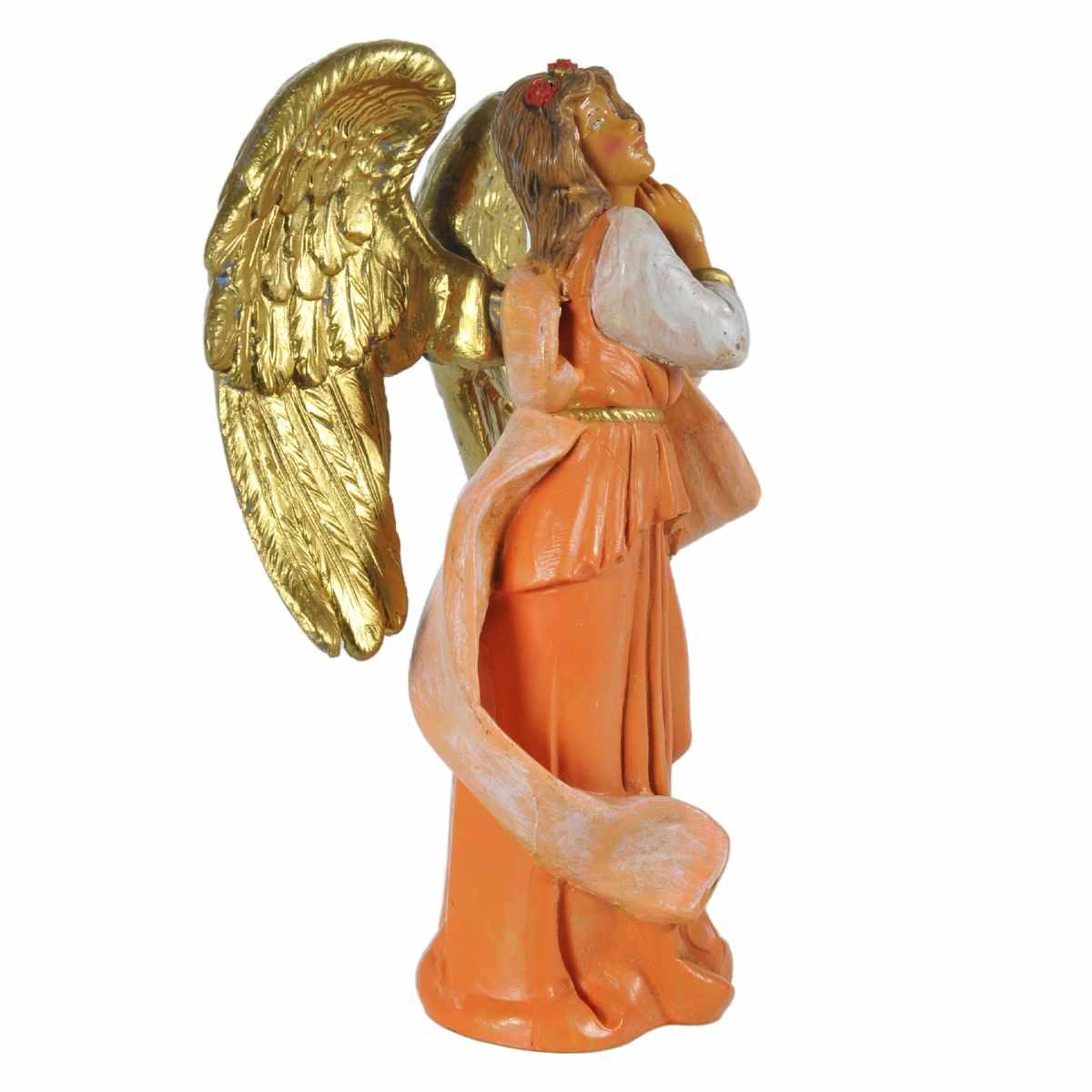 Statua cm.12 Angelo con Mani Giunte cm.9x4xH12,5 | Fontanini