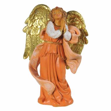 Statua cm.12 Angelo con Mani Giunte cm.9x4xH12,5 | Fontanini