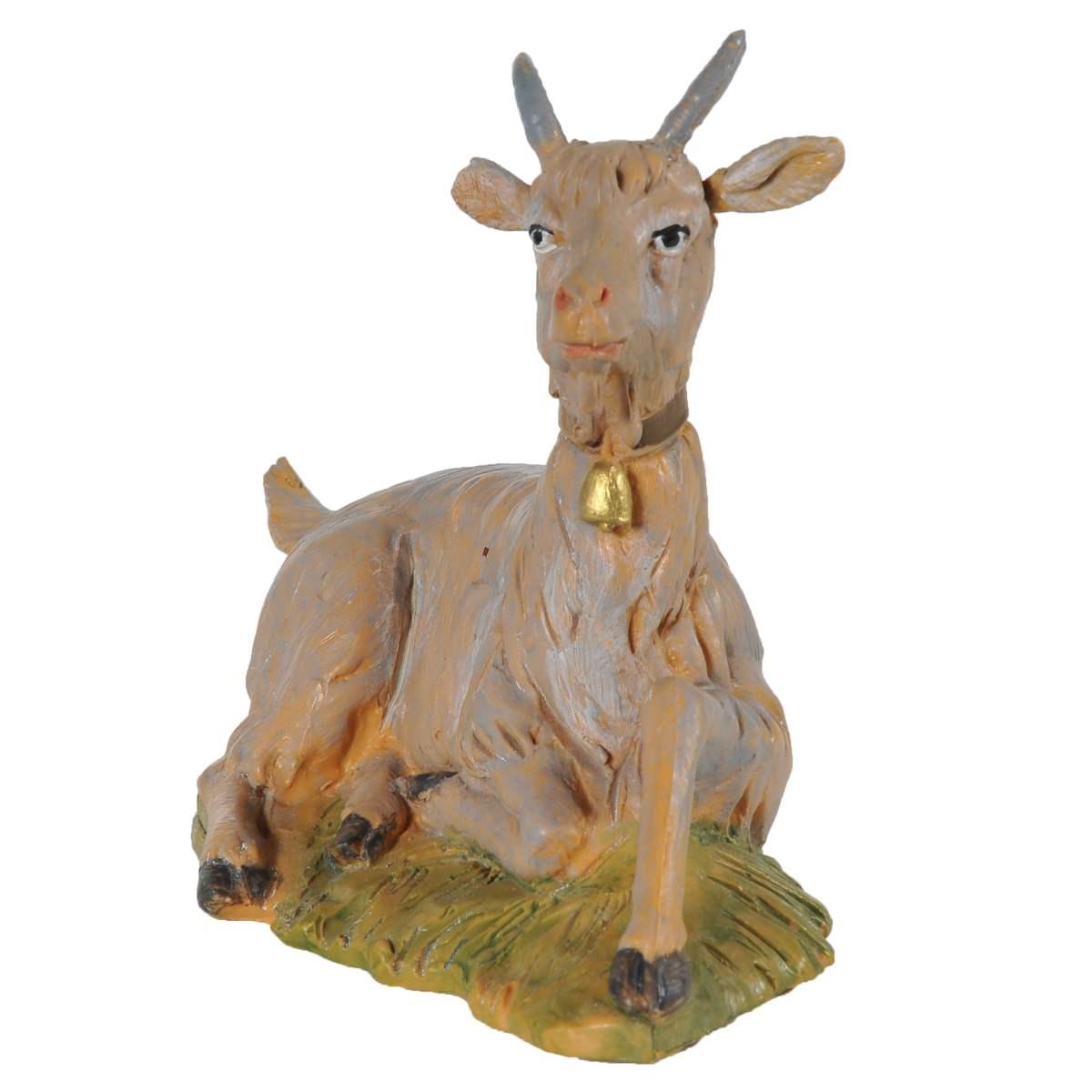 Statua cm.30 Capretta Sdraiata | Fontanini