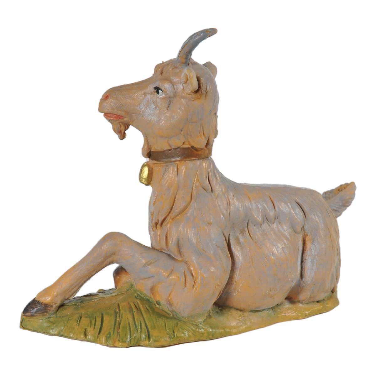 Statua cm.30 Capretta Sdraiata | Fontanini