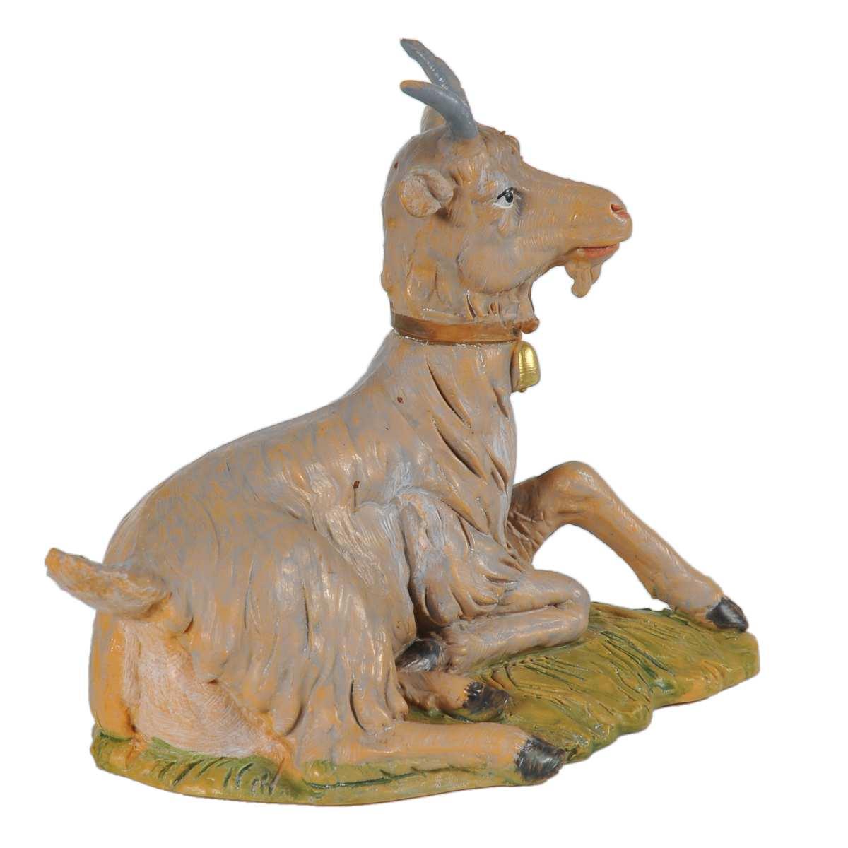 Statua cm.30 Capretta Sdraiata | Fontanini