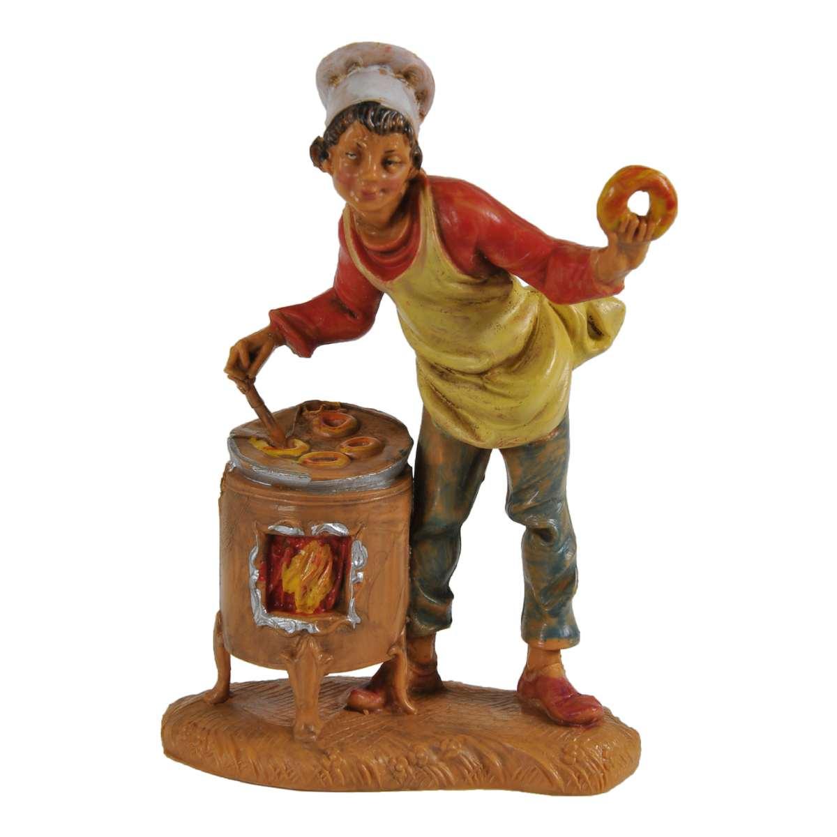 Statua cm.10 Pastori Doppi Assortiti Set pz.17 | Fontanini