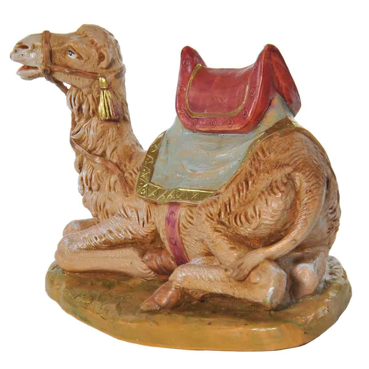 Statua cm.19 Cammello Sdraiato | Fontanini