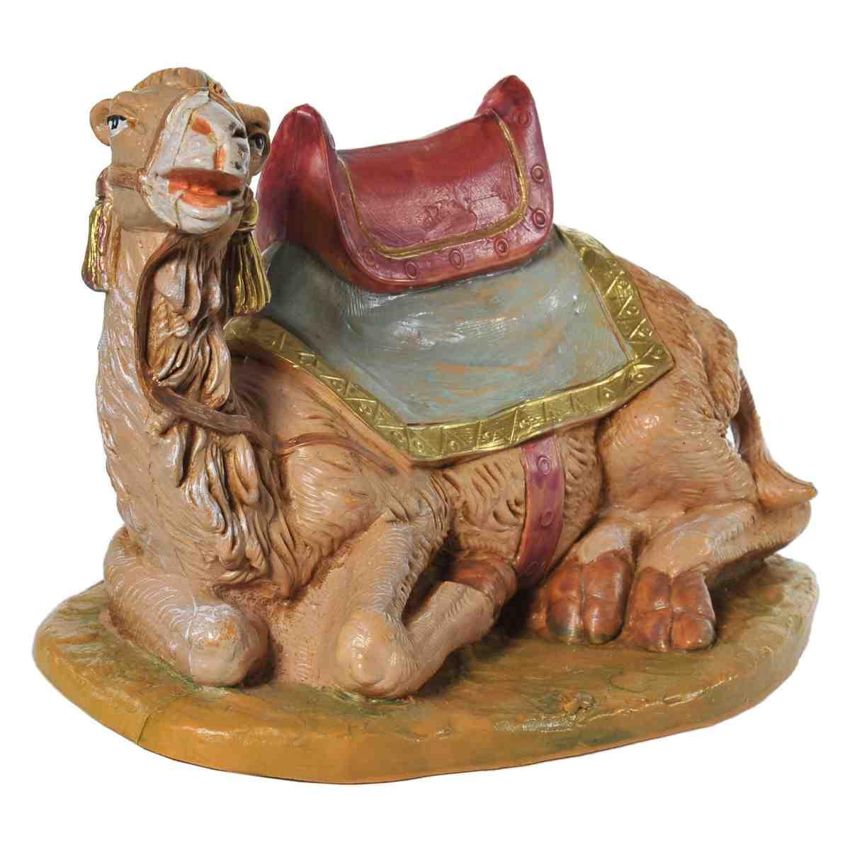 Statua cm.19 Cammello Sdraiato | Fontanini