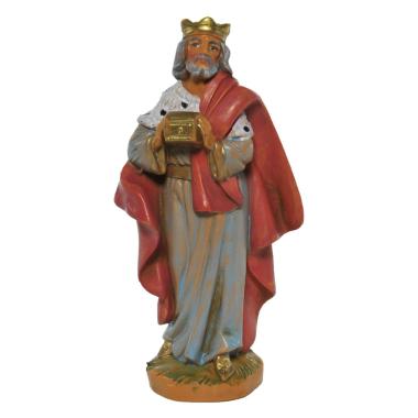 Statua presepe 9.5 cm re magio melchiorre