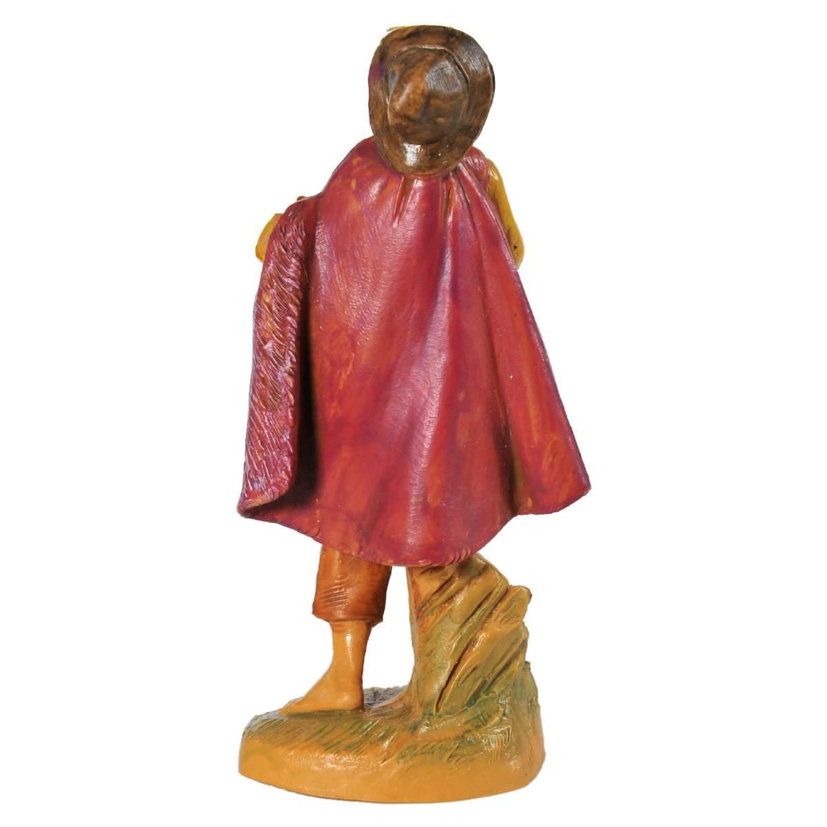 Statua cm.9,5 Pastore Zampognaro | Fontanini