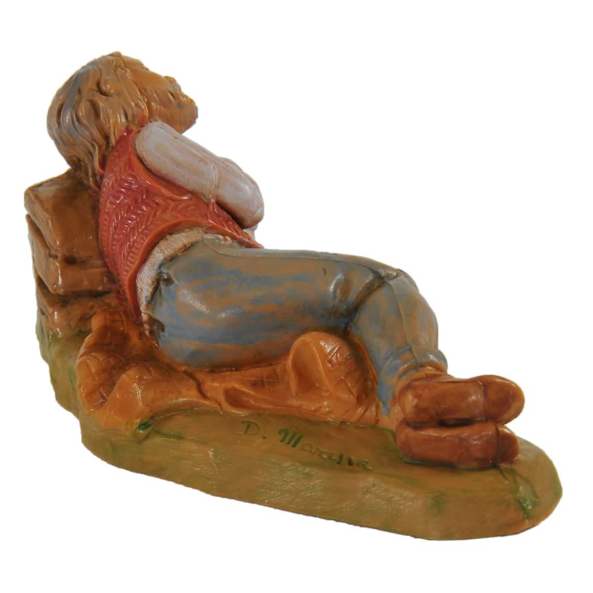 Statua cm.9,5 Pastore Dormiente | Fontanini