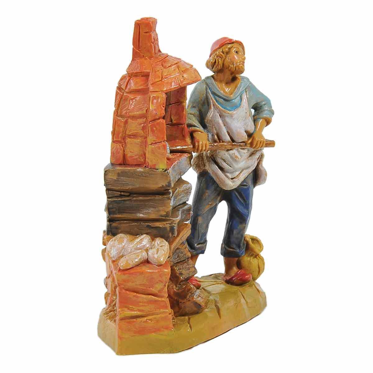 Statua cm.9,5 Fornaio | Fontanini