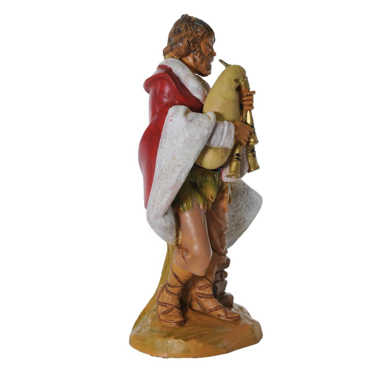 Statua cm.19 Pastore con Zampogna | Fontanini