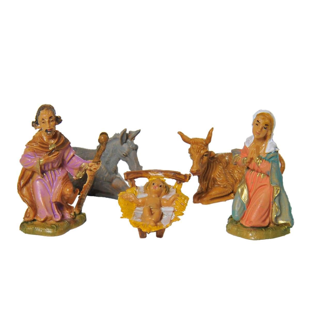 Nativit cm.4 Set da 5 Pz. | Fontanini