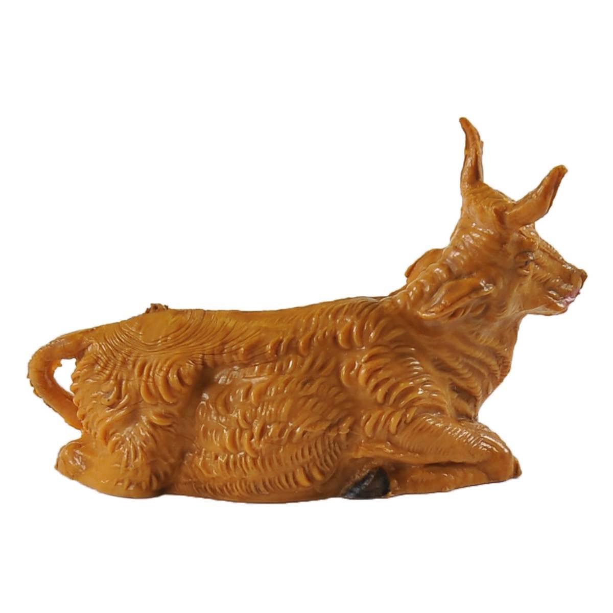 Statua cm.4 Bue Sdraiato | Fontanini