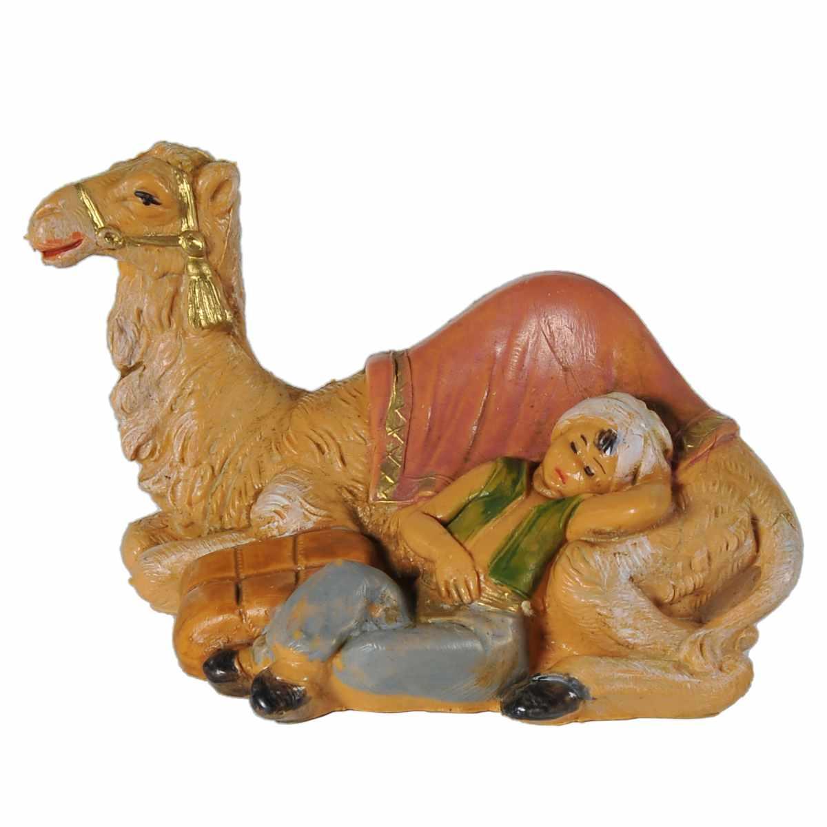 Statua cm.6,5 Cammelliere con Cammello | Fontanini