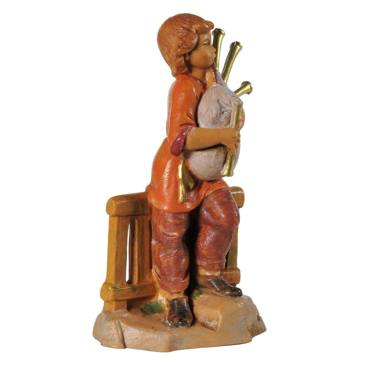 Statua cm.12 Pastore Ragazzo Zampognaro | Fontanini