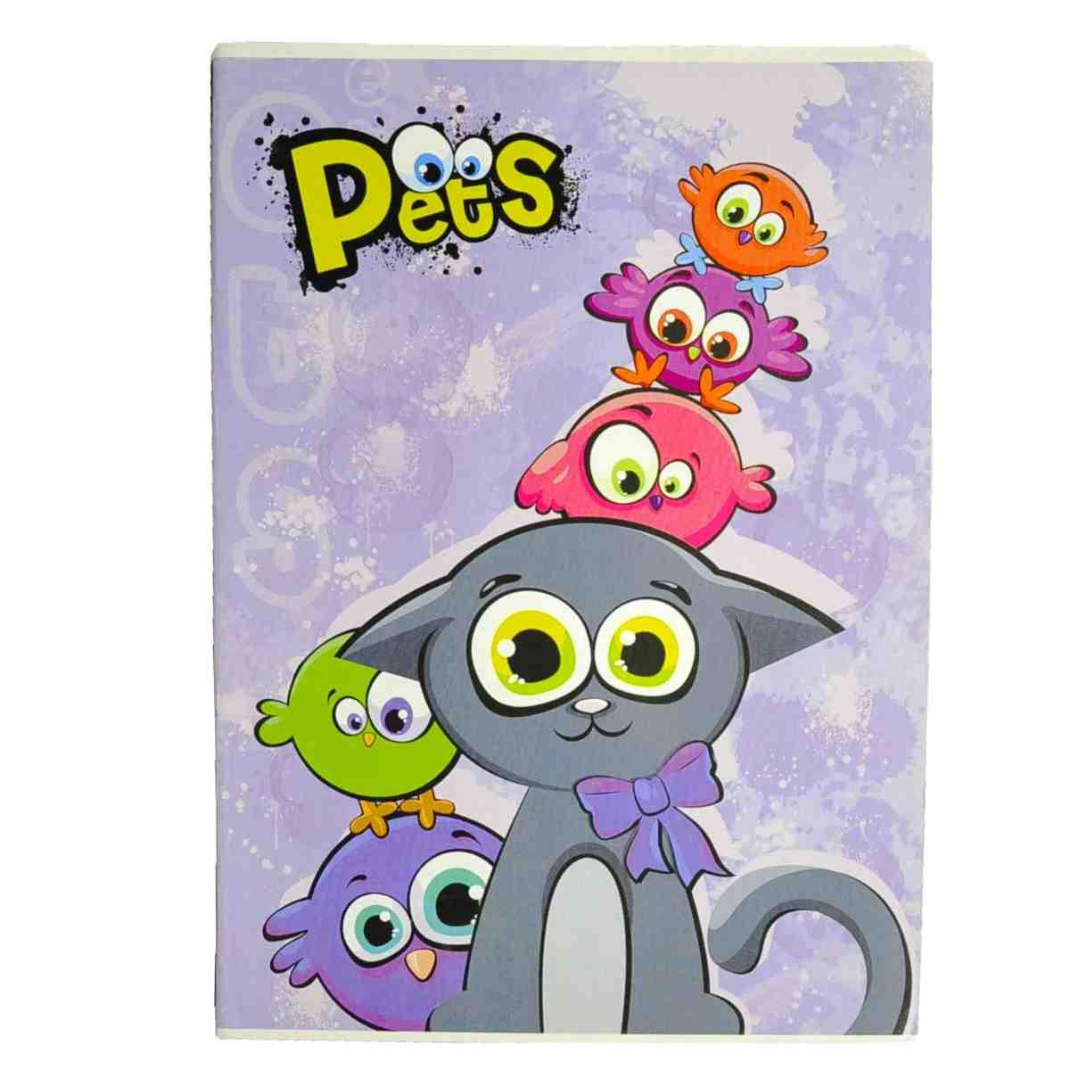 Quaderno Mod. A4 Riga B Scary Girl Pets Pool Over |Pool Over