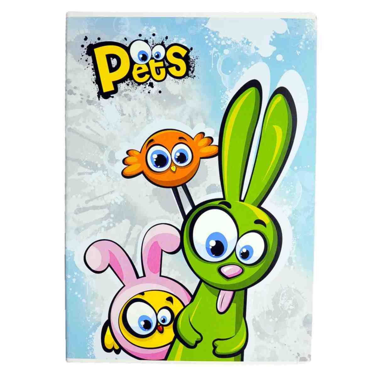 Quaderno Mod. A4 Riga B Scary Girl Pets Pool Over |Pool Over