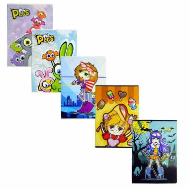 Quaderno Mod. A4 Riga B Scary Girl Pets Pool Over |Pool Over