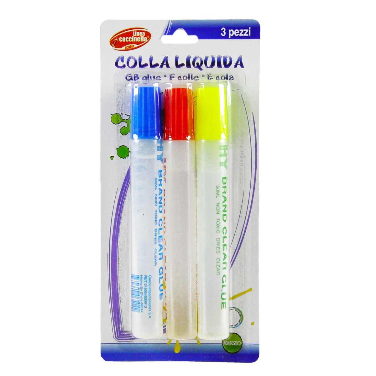 Colla Liquida Coccinella pz.3x ml.50 |M2 Store