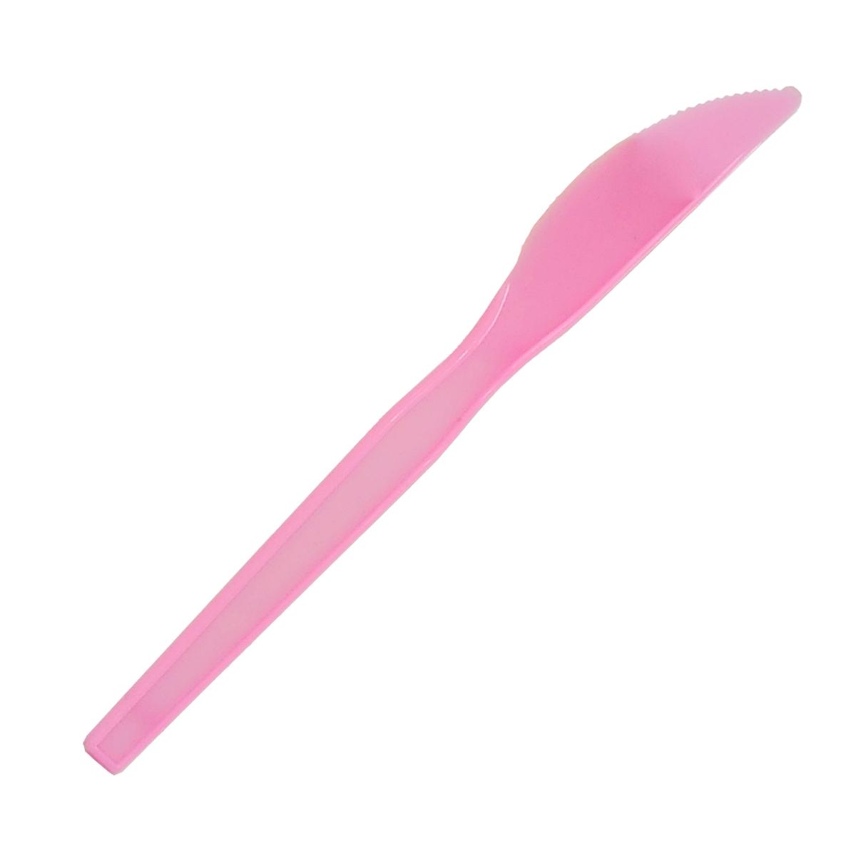 Posate Party Coltello PVC Pz30 Rosa Coccinella |M2 Store