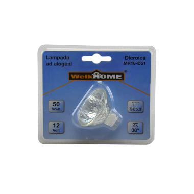 Lampadina Dicroica Alogena 50W 12V | M2 Store