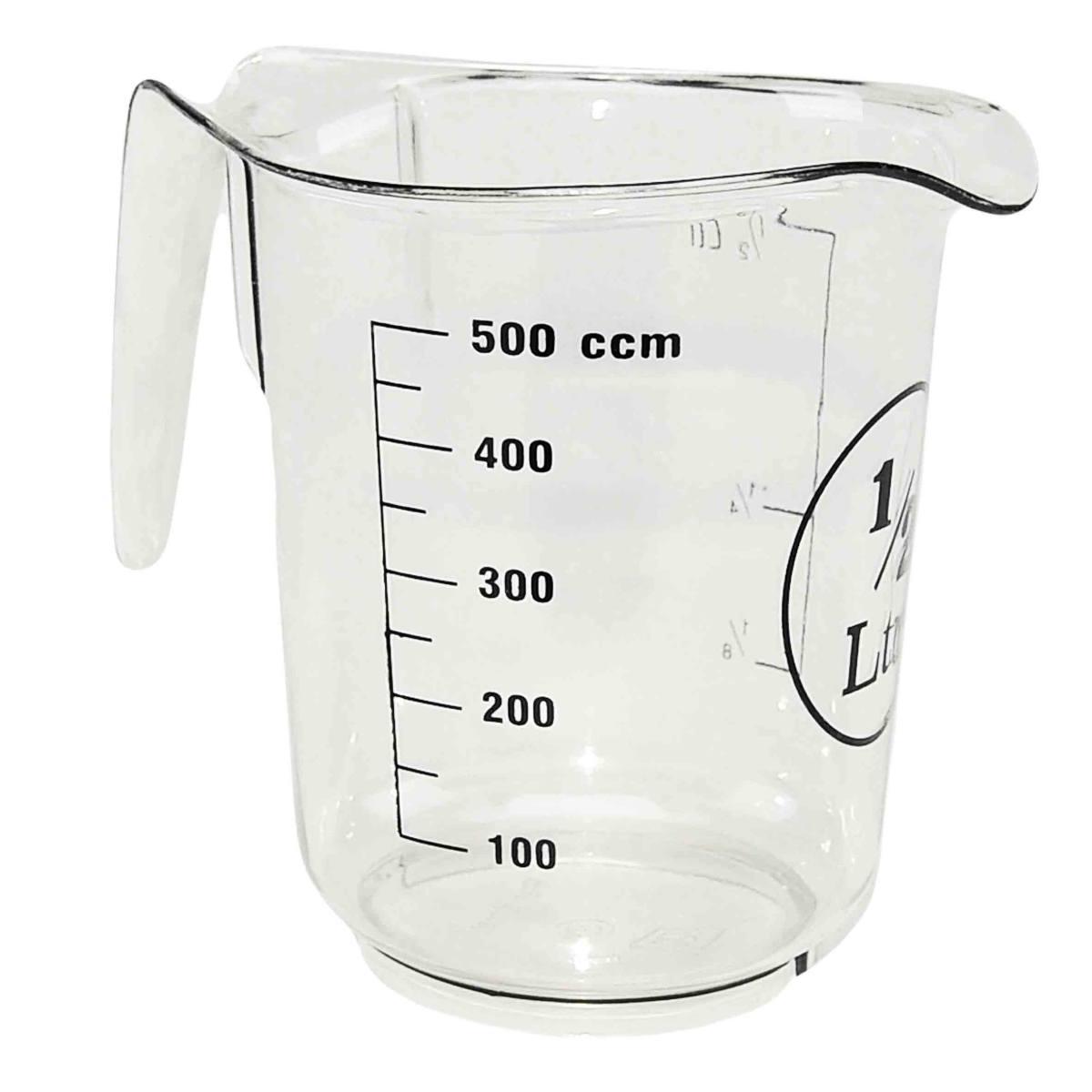 Caraffa Graduada ml.500 PVC Trasparente | M2 Store