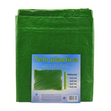 Telo Plastica Cover Verde mt.3x2 130gr mq | M2 Store