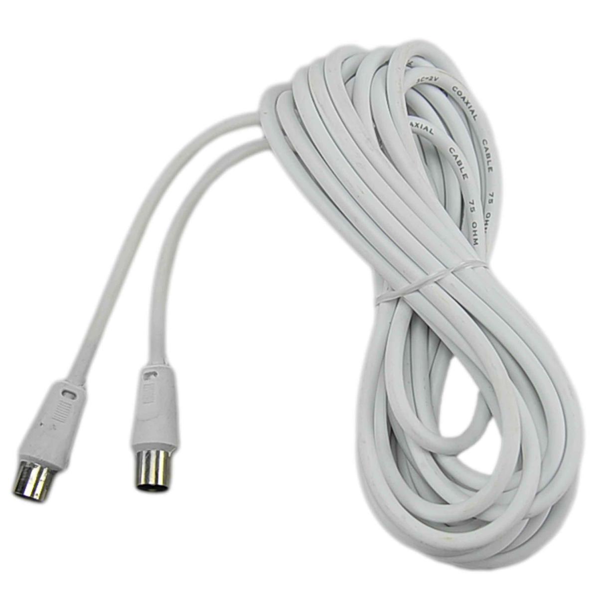 Prolunga Cavo Antenna Bianco mt.5 | M2 Store