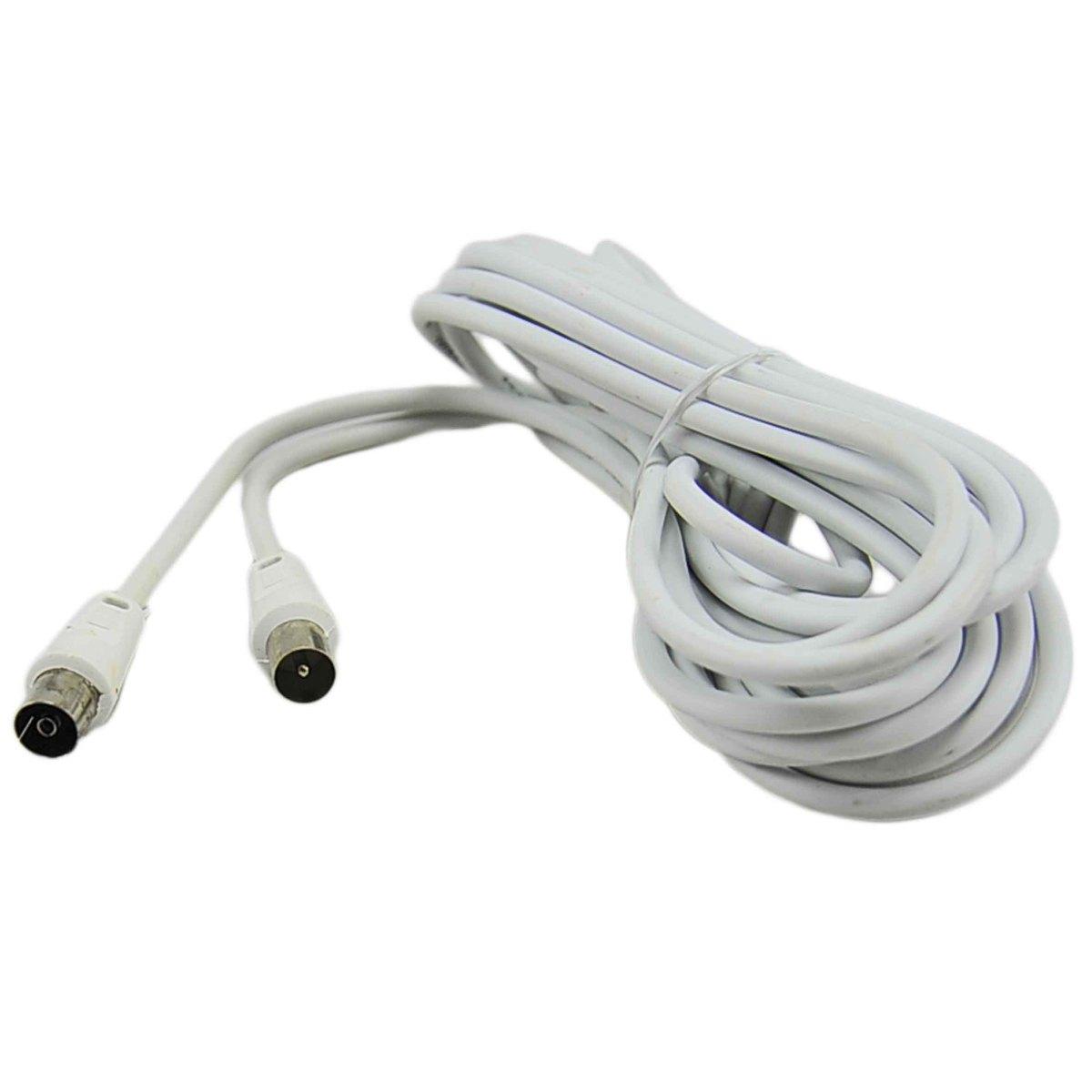 Prolunga Cavo Antenna Bianco mt.5 | M2 Store