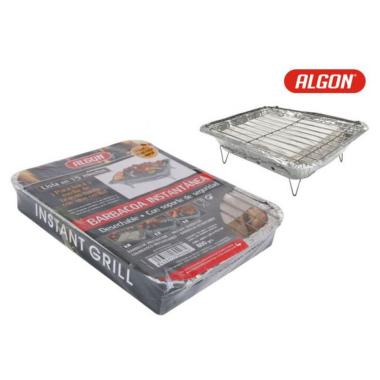 Carbone Vaschetta Alluminio Pronto Grill 450gr. | M2 Store