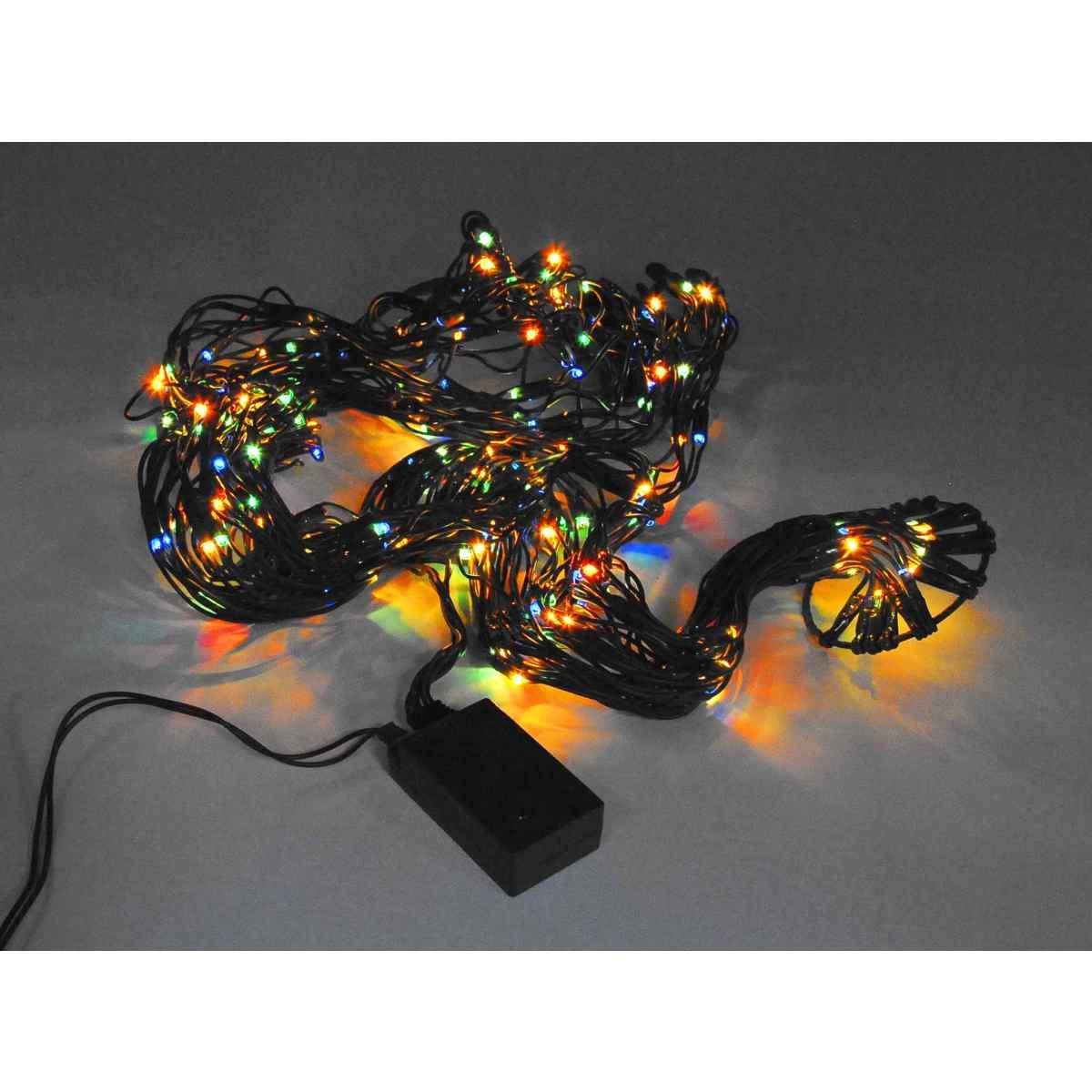 Luci interno mantello anello rete multicolor