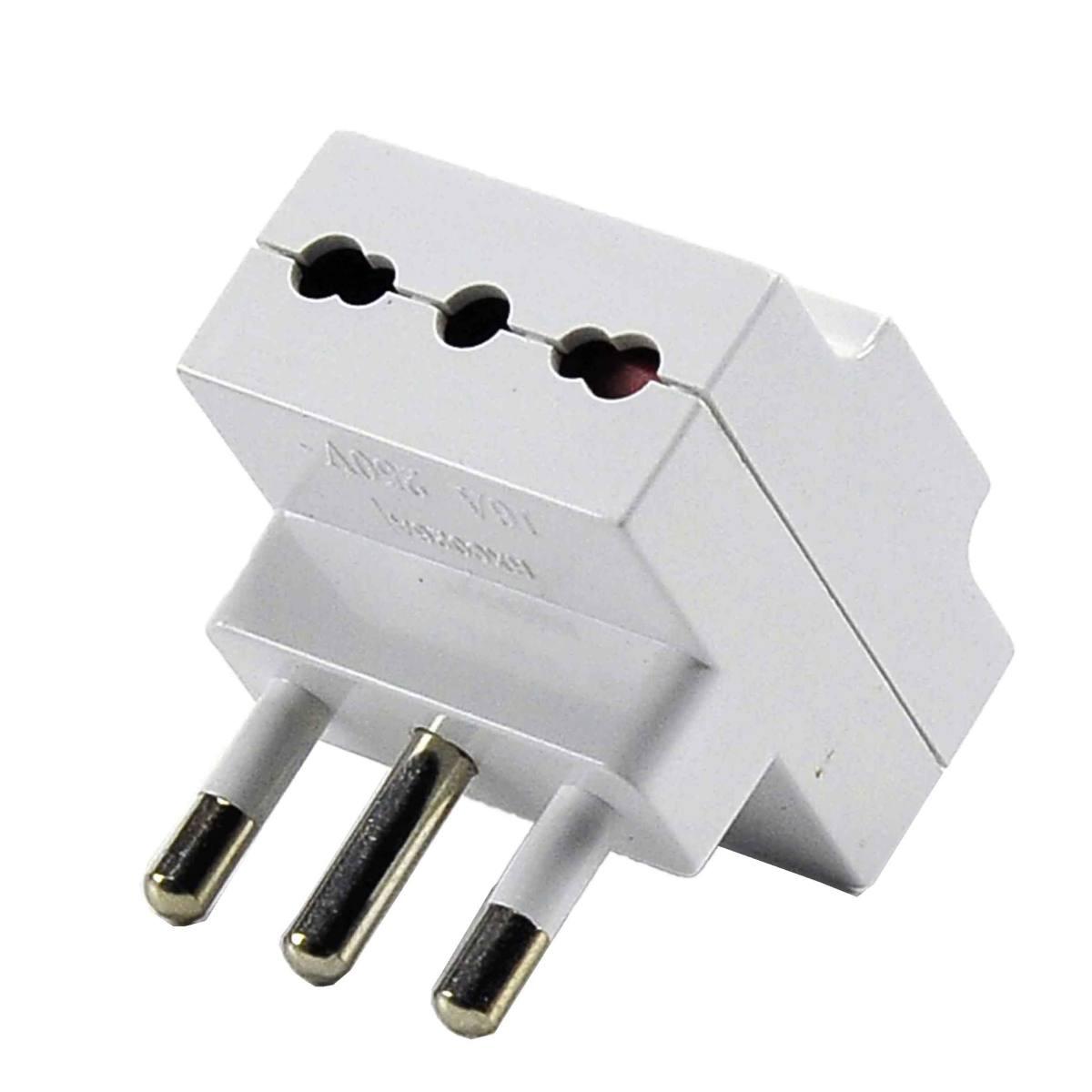 Adattatore Triplo BiPasso 250V 10A | M2 Store