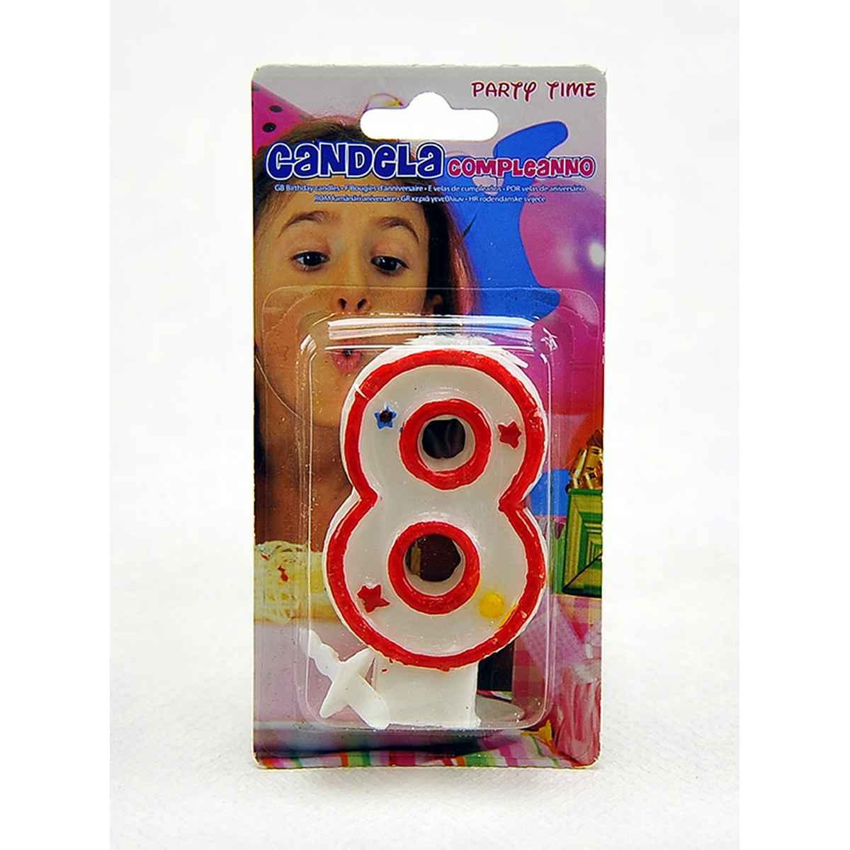 Candelina Compleanno N.8 |M2 Store