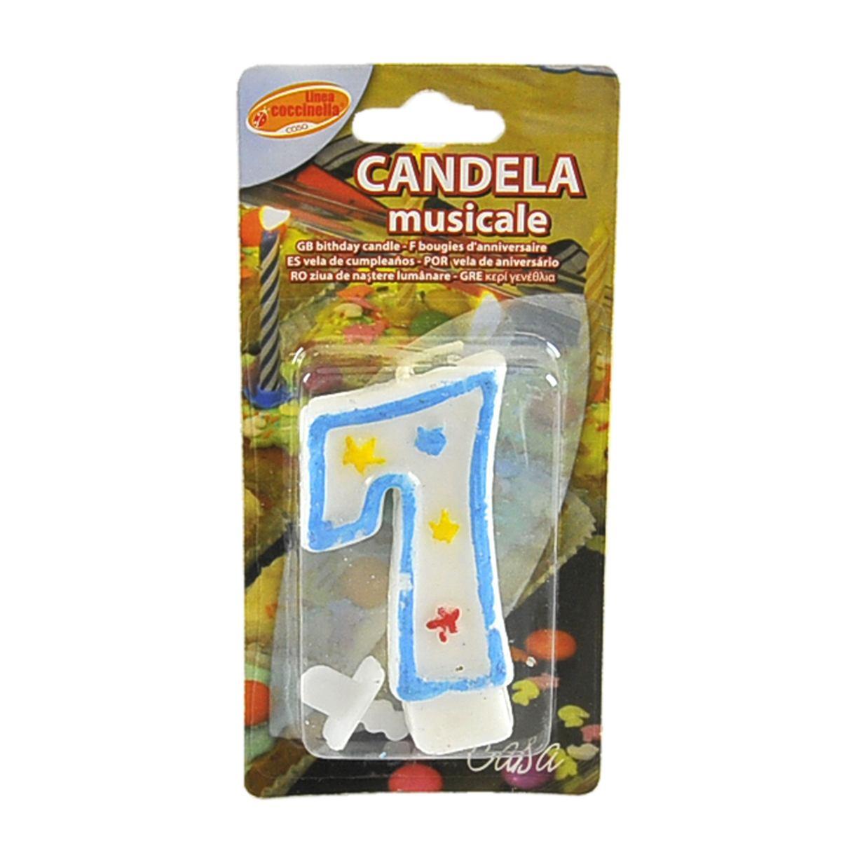 Candelina Compleanno N.7 Giallo |M2 Store