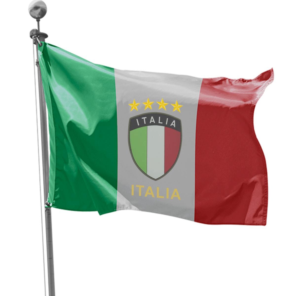 Bandiera Italia con Asta cm.90x60 |M2 Store