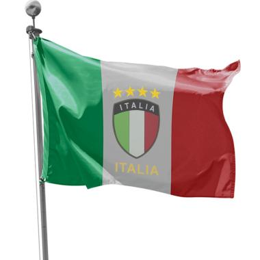 Bandiera Italia con Asta cm.90x60 |M2 Store
