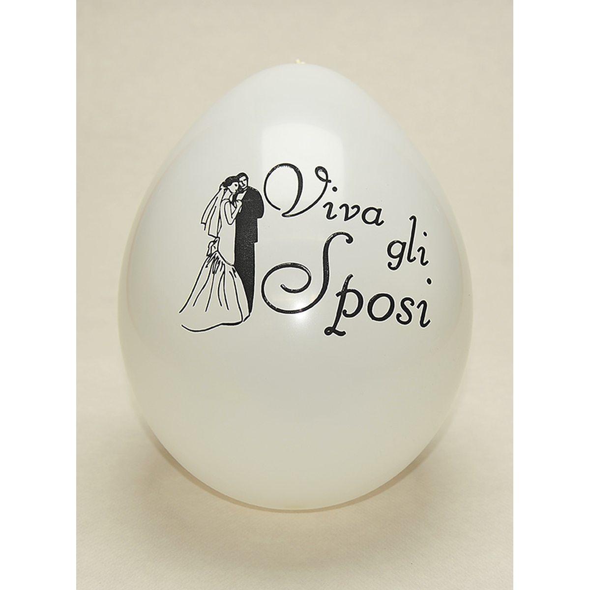 Palloncino cm.Ø25 Wiva Gli Sposi Set pz.4 |M2 Store