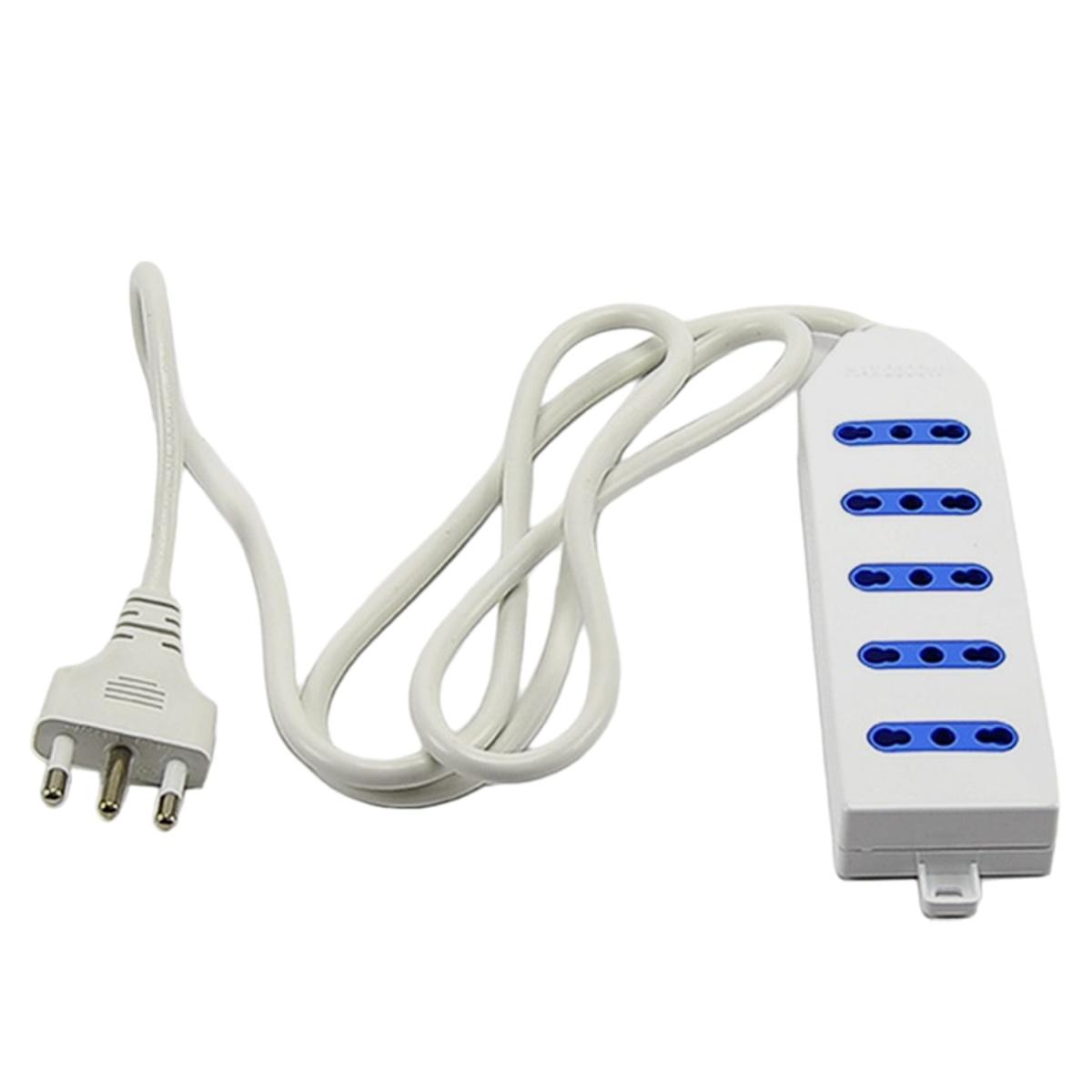 Multipresa 5P BiPasso 16A 2500W 230V | M2 Store