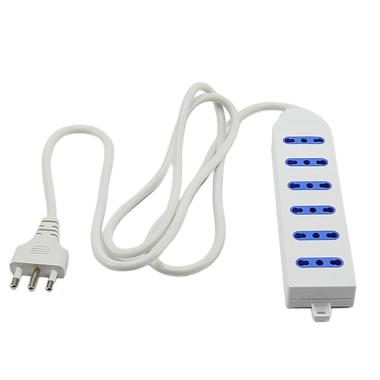 Multipresa 6P BiPasso 16A 2500W 230V | M2 Store