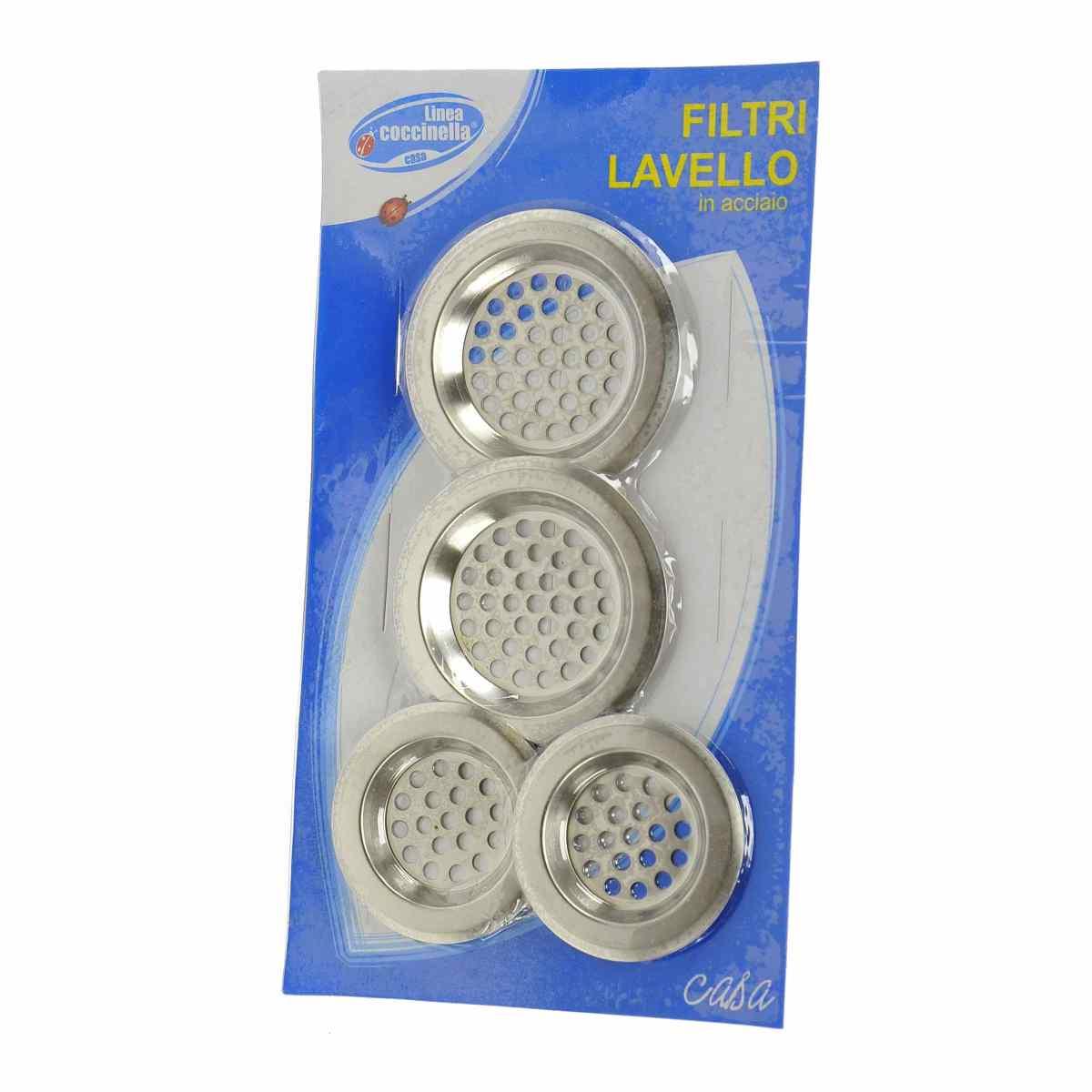 Filtro Lavello Inox pz.4 Coccinella mm.Ø75 60 | M2 Store
