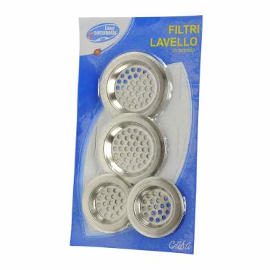Filtro Lavello Inox pz.4 Coccinella mm.Ø75 60 | M2 Store