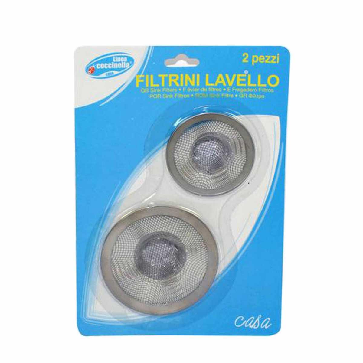 Filtro Lavello Inox pz.2 Coccinella mm.70 55 | M2 Store