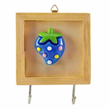 Gancio Parete Appendino Wood Doppio cm.10x10 | M2 Store
