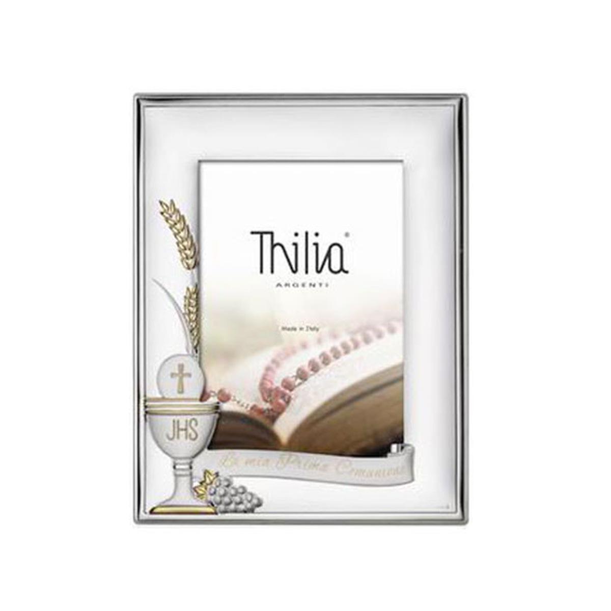 Cornice Arg. cm.10x15 Thilia Prima Comunione | Thilia