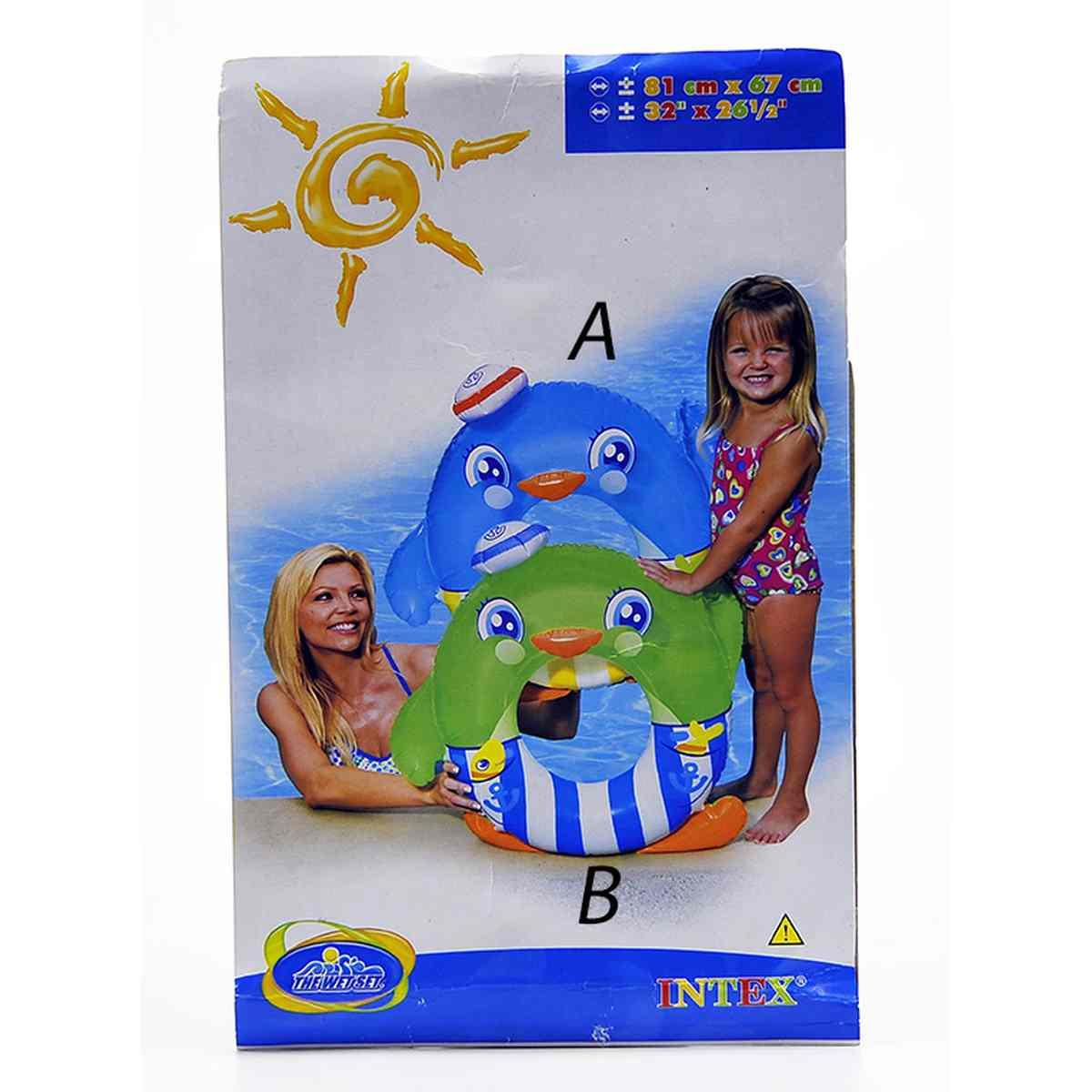 Ciambella Gonfiabile cm.Ø81x67 Pinguino | M2 Store