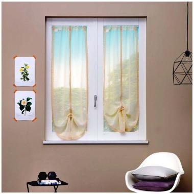 Tenda Coppia Estella Regolabile Beige 60x150 | Angelo Carillo
