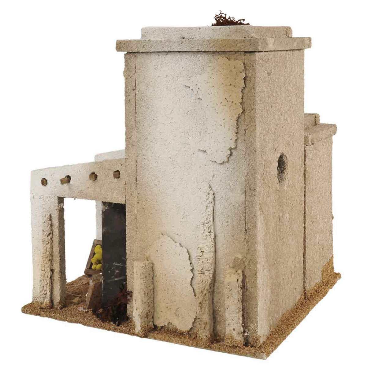 Minareto Arabo con Bottega Frutta cm.23x23xH27 | De Sisinno