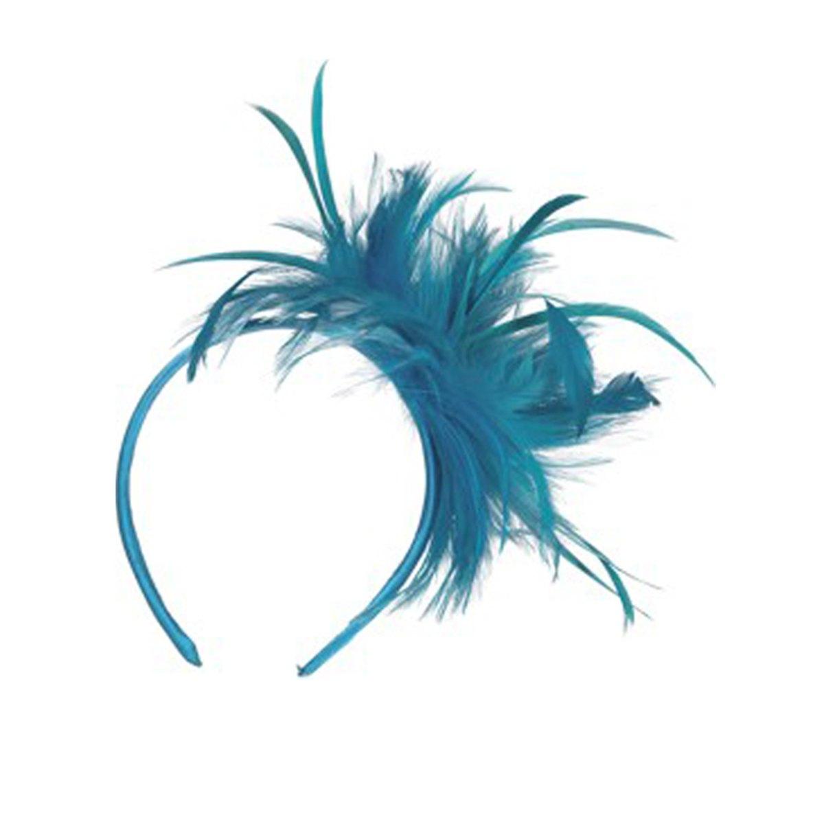 Cerchietto con Piume Azzurre |Orlob