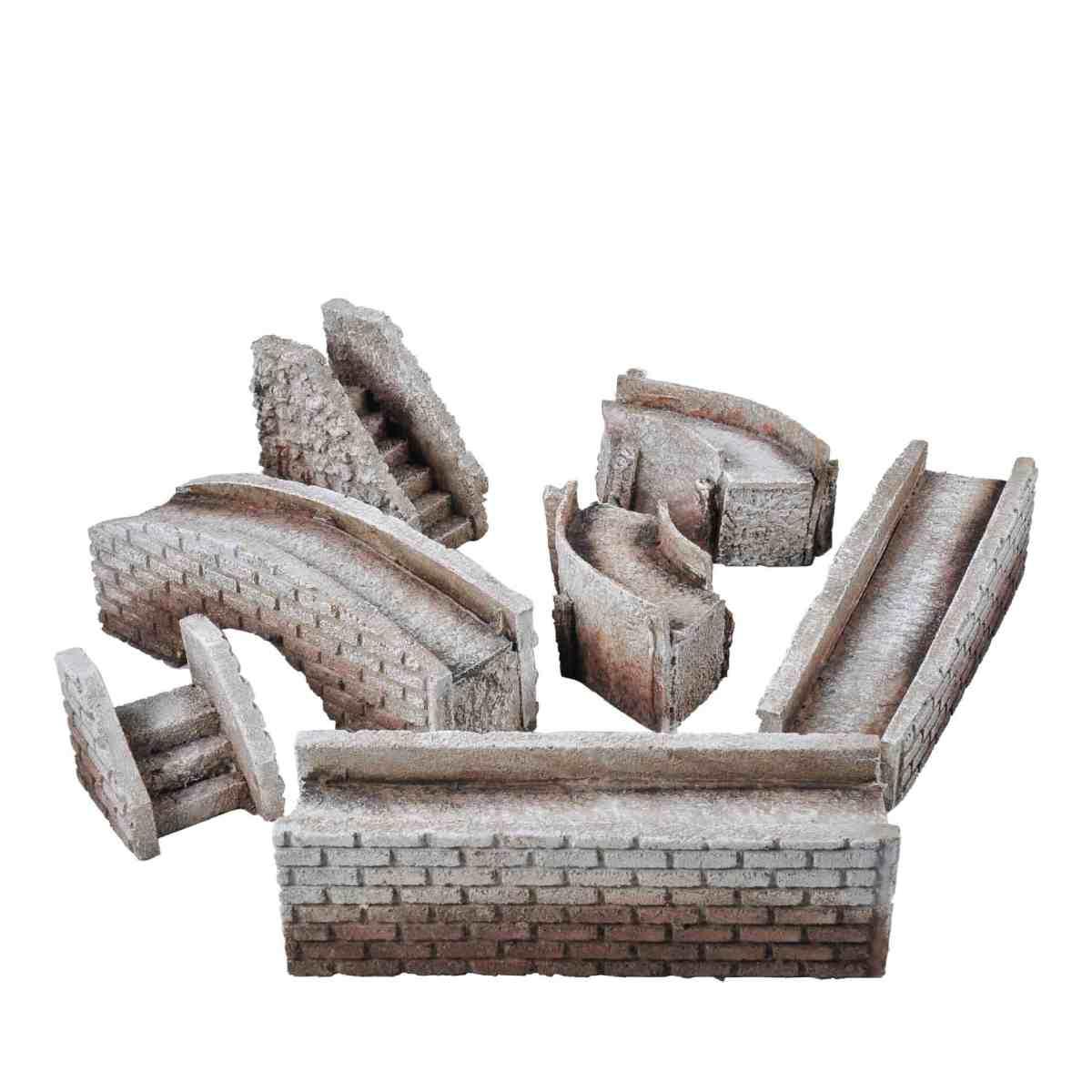 Set Ponte con Scale in Sughero Set pz.7 | Moranduzzo