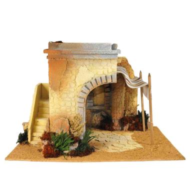 Capanna Legno Araba cm.51x40xH39 | De Sisinno