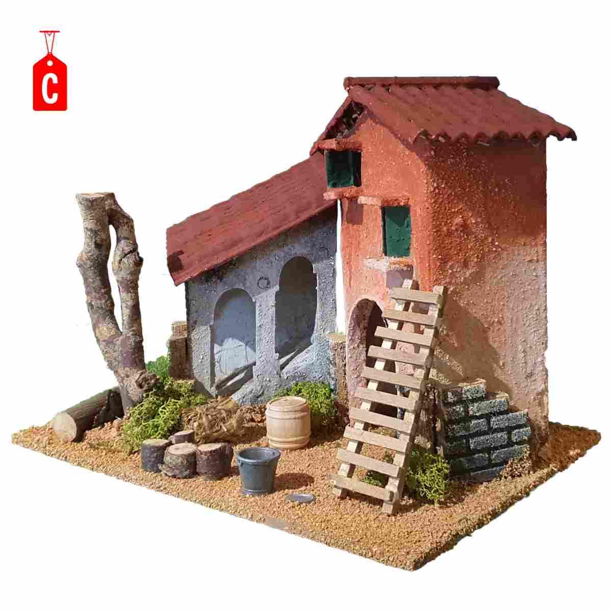 Casetta Doppia cm.25x15xH23 (Disp. 3 Modelli) | De Sisinno